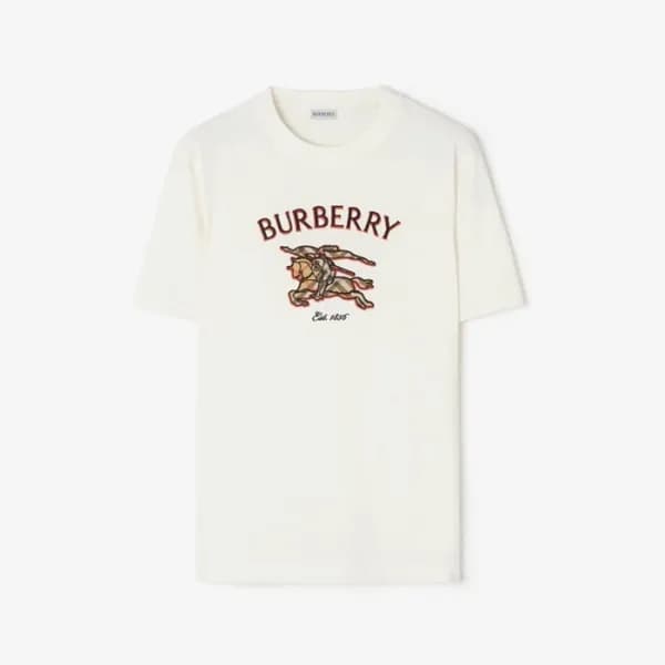 버버리 남성 라운드 반팔 티셔츠 - Burberry Mens Round Tshirt - buc16680x - 1