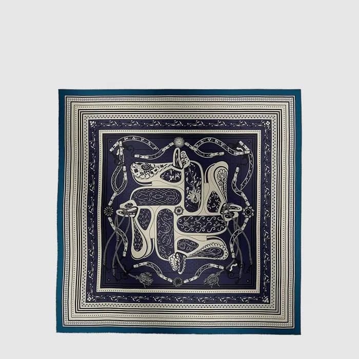 에르메스 여성 페스티벌 드 아마조네스 반다나 숄 - Hermes Womens Festival des Amazones Bandana Shawl - acc8806x - 1