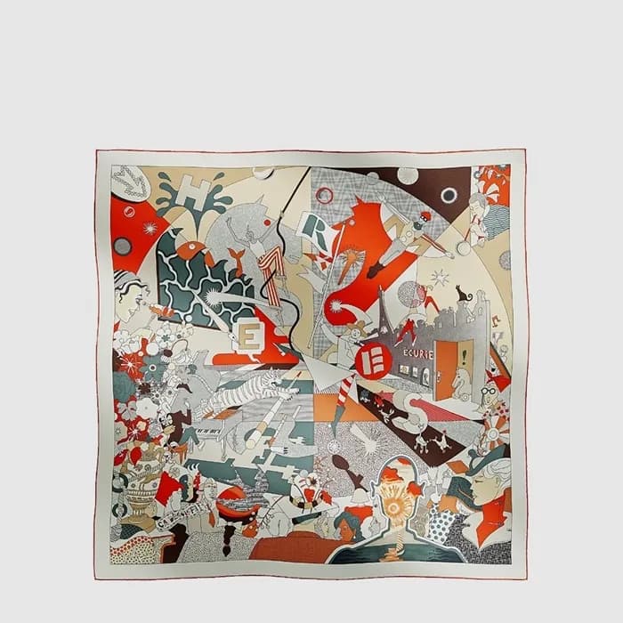에르메스 여성 사 데콰프 까레 스카프 - Hermes Womens Ca Decoiffe Carré Scarf - acc8925x - 1