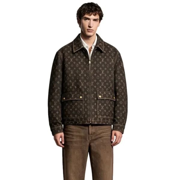 루이비통 남성 모노그램 자켓 - Louis vuitton Mens Monogram Jacket - lvc17344x - 1