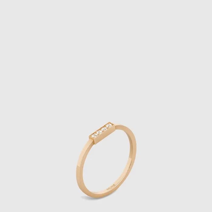 셀린느 여성 라인 링 - Celine Womens Line Ring - acc10594x - 1
