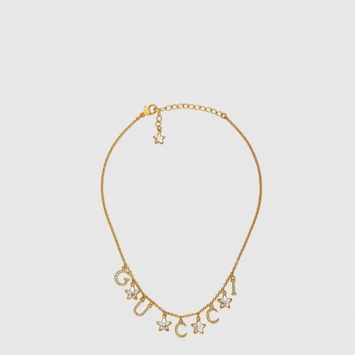 구찌 여성 스크립트 네크리스 - Gucci Womens Script Necklace - acc10932x - 1