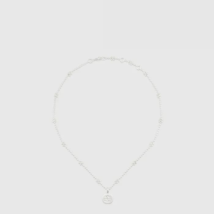 구찌 여성 인터로킹 G 네크리스 - Gucci Womens Interlocking G Necklace - acc10936x - 1