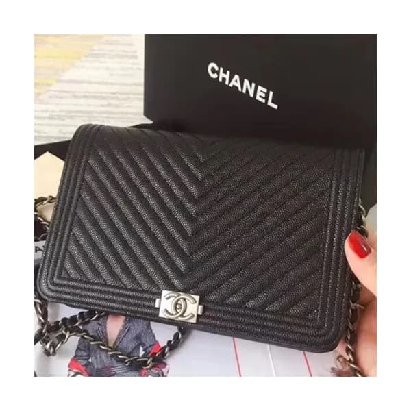 Chanel Chain Wallet Cross Bag,19CM - 샤넬 체인 월릿 크로스백… - 1