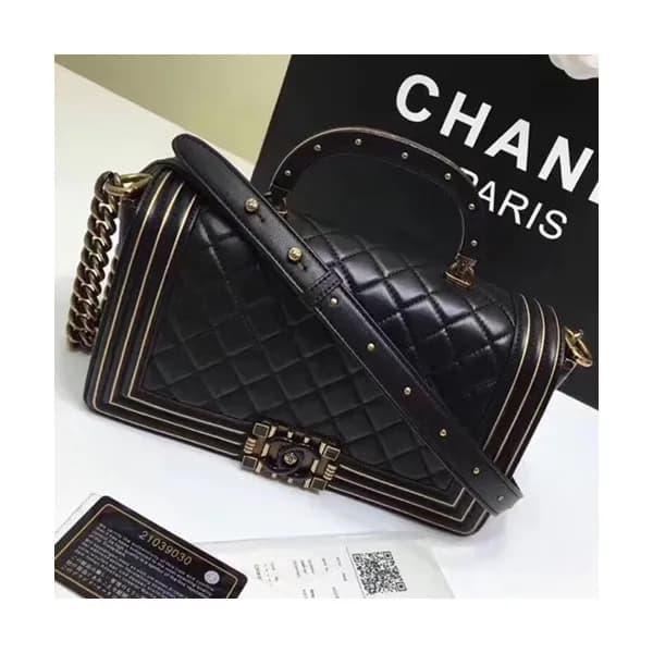 [커스컴급]Chanel Leboy Chain Shoulder Bag,25CM - 샤넬 르보… - 1