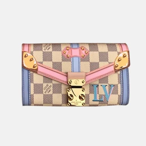 Louis Vuitton 2018 Ladies Damier Sarah Wallet N601… - 1
