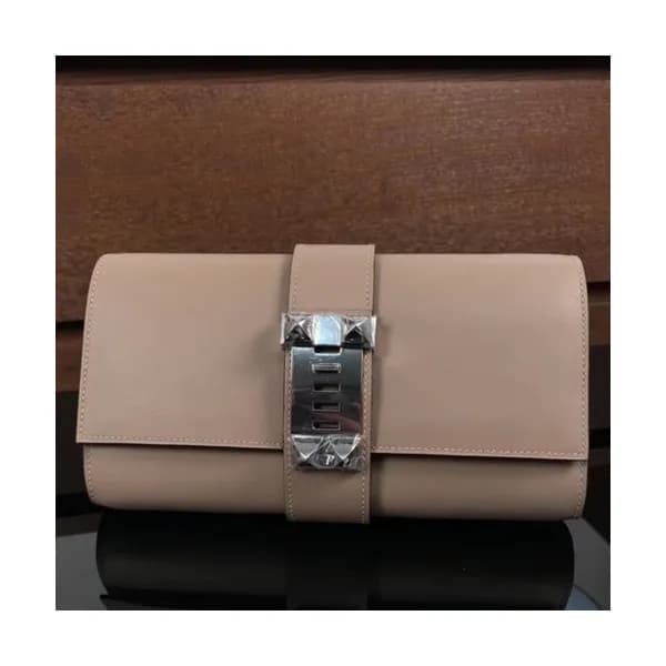 Hermes Medor Swift Leather Clutch Bag ,23cm - 에르메스… - 1