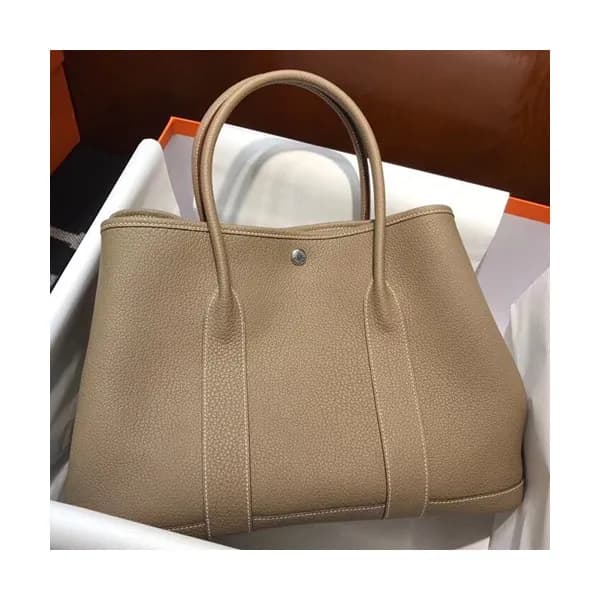Hermes Garden Party Leather Tote Bag,36cm - 에르메스 가… - 1