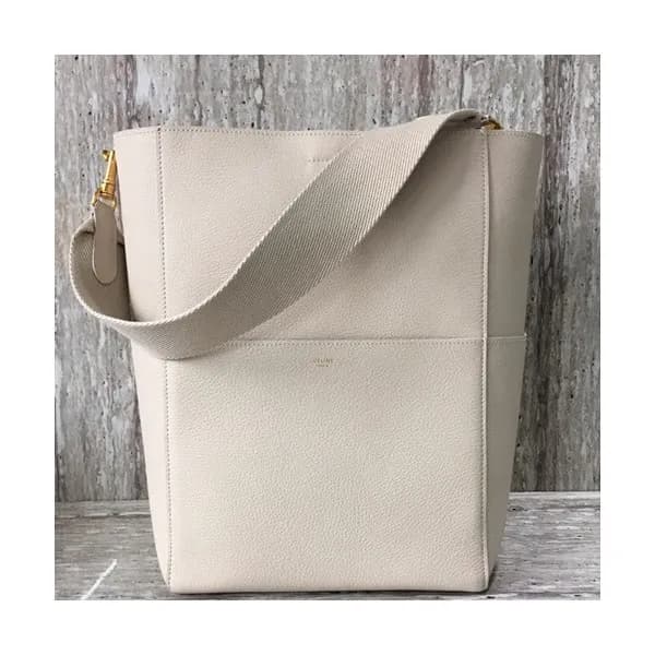 Celine Leather Sangle Shoulder Bag,33CM - 셀린느 레더 상… - 1