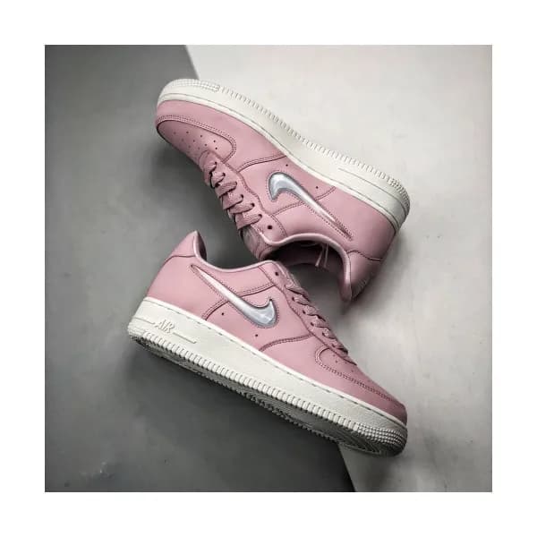 Nike Air Force1 Swoosh Leather Sneakers - 나이키 에어 폭… - 1