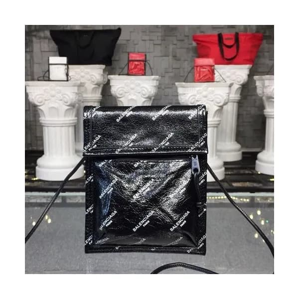Balenciaga 2019 Leather Shoulder Cross Bag,19CM - … - 1
