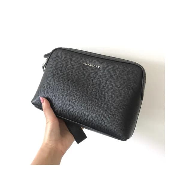 Burberry 2019 Leather Clutch Bag, 25cm - 버버리 2019 … - 1