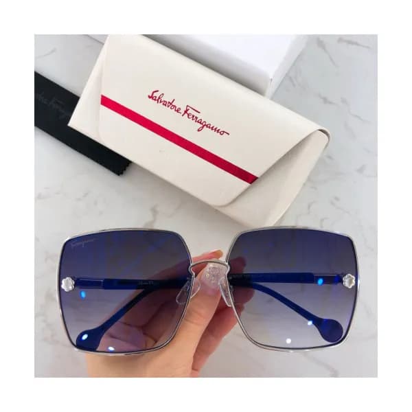 Salvatore Ferragamo 2019 Mm/Wm Retro Metal Frame E… - 1