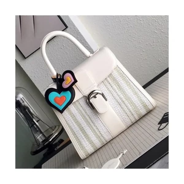 Delvaux 2019 Leather Tote Shoulder Bag,28 CM - 델보 … - 1