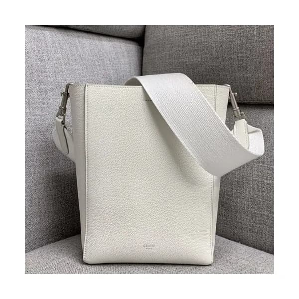 Celine Leather Sangle Small Shoulder Bag,25CM - 셀린… - 1