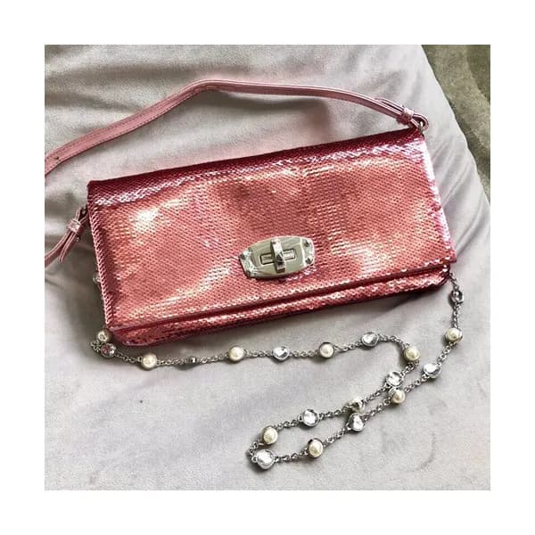 MiuMiu 2019 Matelasse Spangle Tote Shoulder Cross … - 1