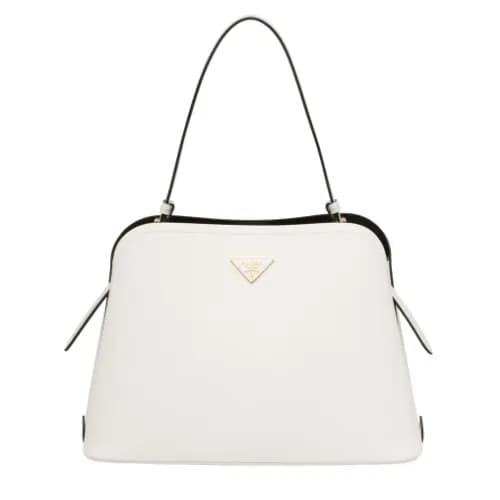 Prada 2019 Promenade Leather Tote Shoulder Bag,35.… - 1