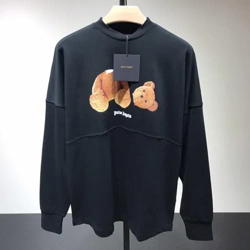 Palm Angels 2019 Mens Logo Cotton Hood Tee - 팜 엔… - 1