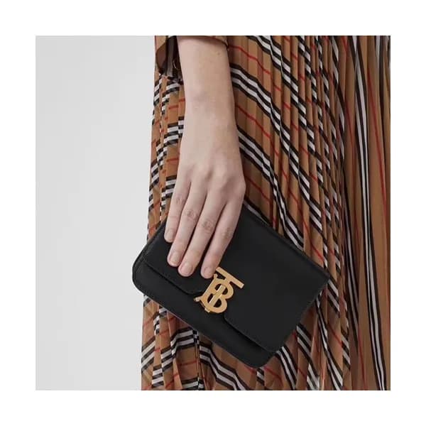 Burberry 2019 Ladies TB Leather Chain Cross Bag , … - 1