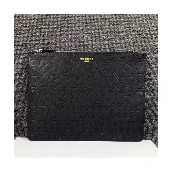 Givenchy 2019 Leather Clutch Bag,30cm - 지방시 2019 레… - 1