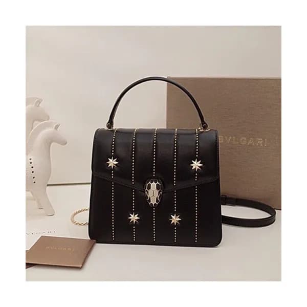 Bvlgari 2019 Serpenti Forever Tote Shoulder Bag,20… - 1