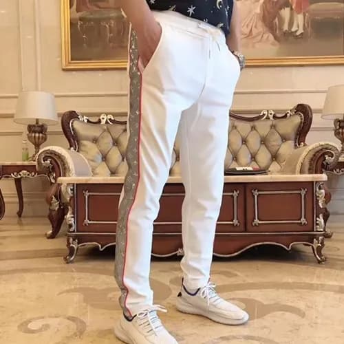 LouisVuitton 2019 Mens Casual Logo Training Pants … - 1
