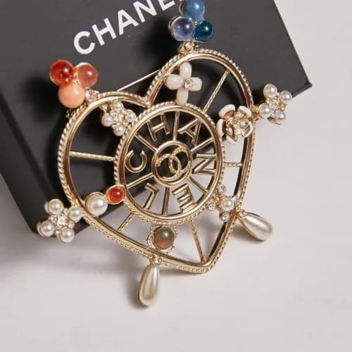 Chanel Brooch -샤넬 브로치cha0161.컬러(옐로우 골드) - 1