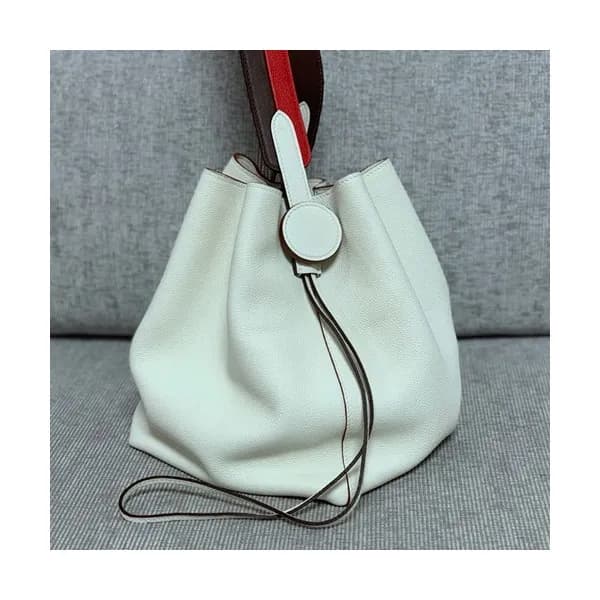 Hermes 2019 Licol Ever Color Leather Hobo Bucket S… - 1