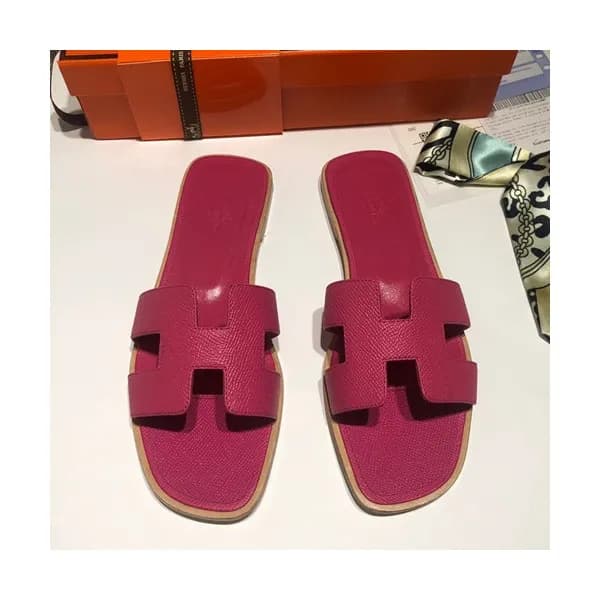 Hermes 2019 Ladies Oasis Leather Slipper - 에르메스 20… - 1