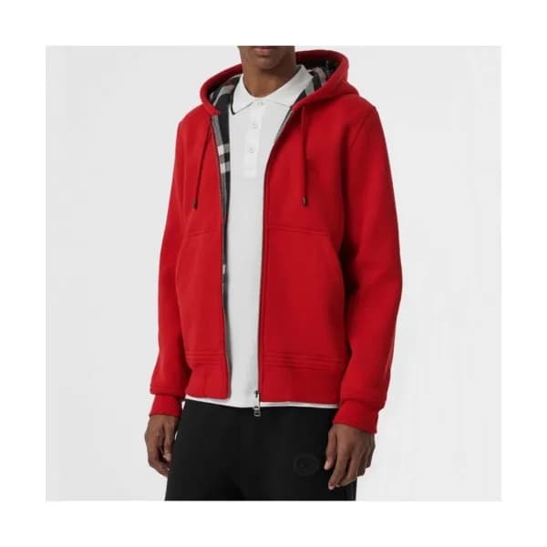 Burberry 2019 Mens Logo Casual Zip-up HoodT - 버버리 … - 1