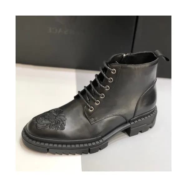 Versace 2019 Mens Leather Boots - 베르사체 2019 남성용 레더… - 1