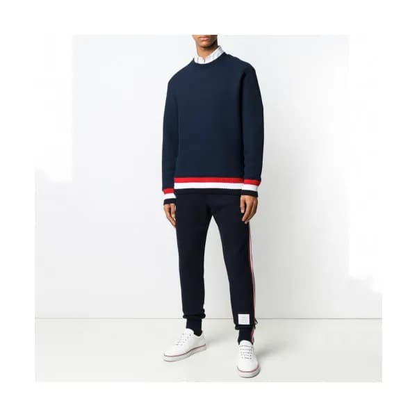 Thom Browne 2019 Mens Strap Crew-neck Tshirt - 톰브… - 1