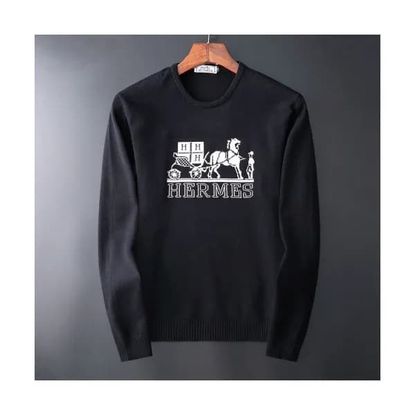 Hermes 2019 Mens Wool Round Sweater - 에르메스 2019 남성… - 1