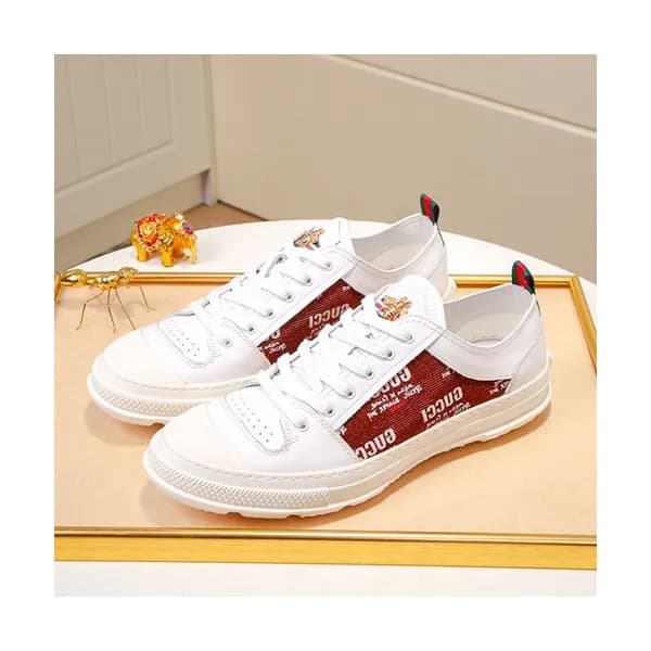 Gucci 2019 Mens Leather Sneakers - 구찌 2019 남성용 레더 … - 1