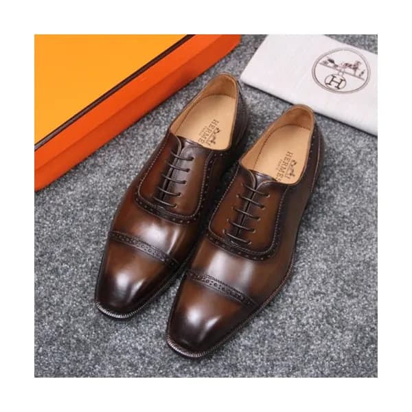 Hermes 2019 Mens Leather Shoes - 에르메스 2019 남성용 레더 … - 1