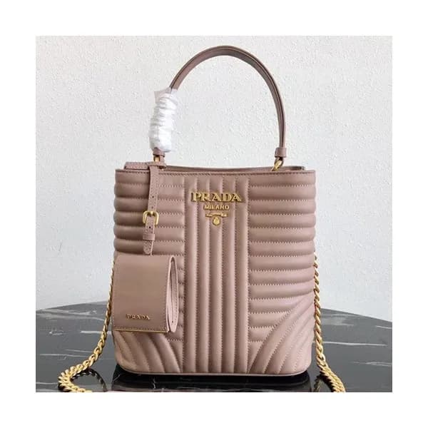 Prada 2019 Double Saffiano Tote Shoulder Bag,23cm… - 1