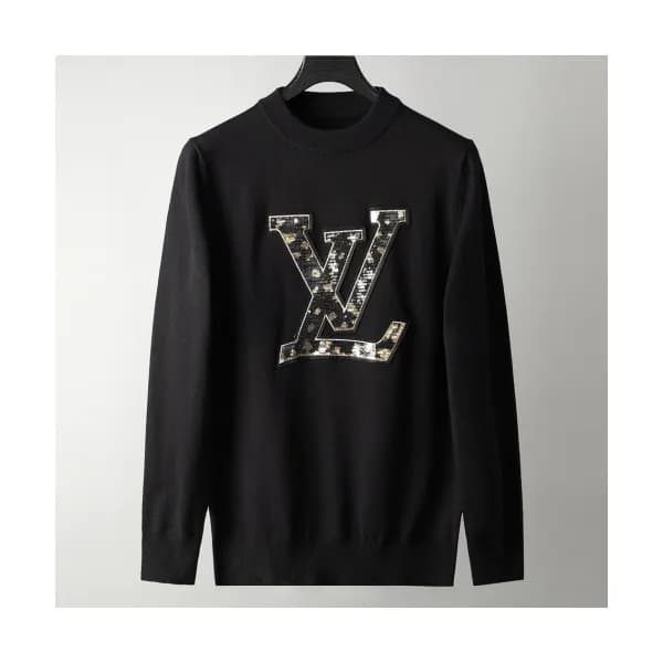 Louis vuitton 2019 Mens Basic Crew-neck Wool Sweat… - 1