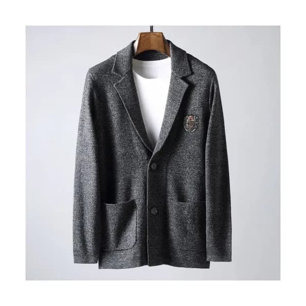 Gucci 2019 Mens Logo Casual Knit Suit Jacket - 구찌 … - 1