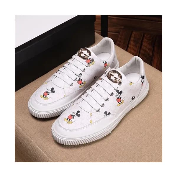 Gucci 2019 Mens Leather Sneakers - 구찌 2019 남성용 레더 … - 1