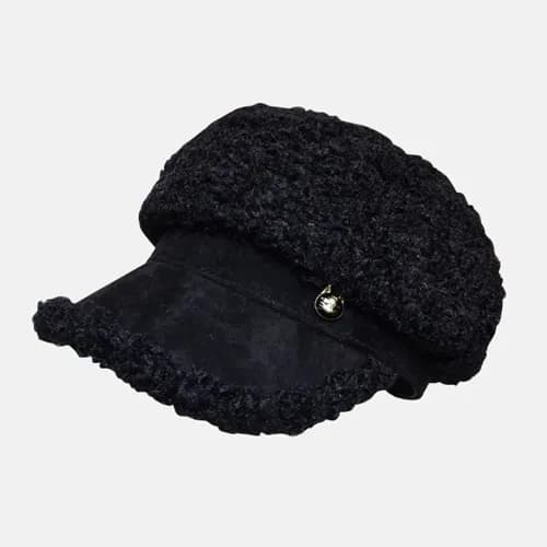Chanel 2019 Ladies Lambs Wool Cap - 샤넬 2019 여성용 램스… - 1