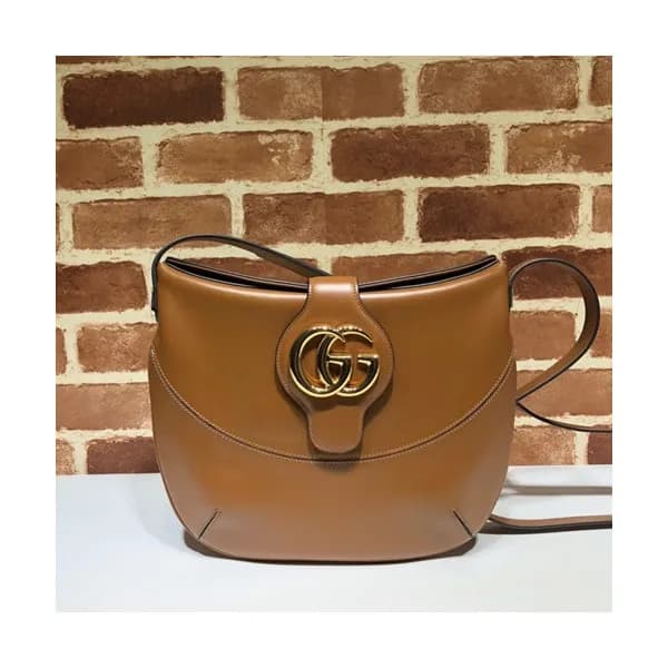 Gucci 2019 Arli Leather Shoulder Bag,30CM - 구찌 201… - 1