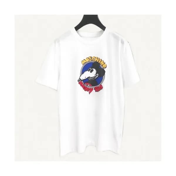 [모스키노]Moschino 2020 Mm/Wm Logo Cotton Short Sleeve… - 1