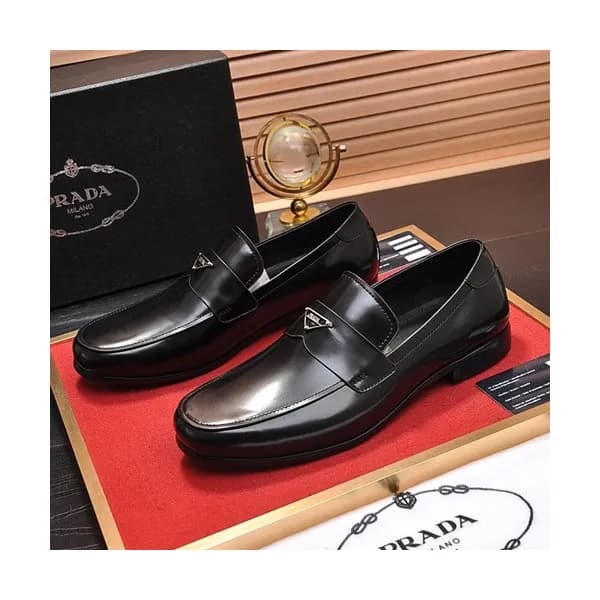 Prada 2020 Mens Leather Loafer - 프라다 2020 남성용 레더 로… - 1