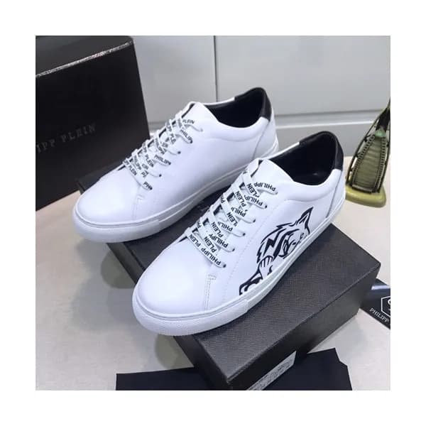 Philipp plein 2020 Mens Leather Sneakers - 필립플레인 … - 1