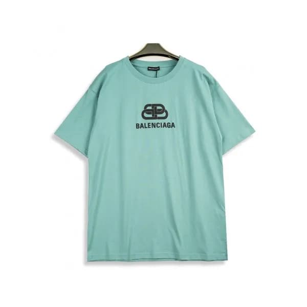 [발렌시아가]Balenciaga 2020 Mm/Wm Logo Cotton Short Sle… - 1