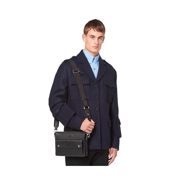 Prada 2020 Leather Shoulder Bag,26cm - 프라다 2020 남여… - 1