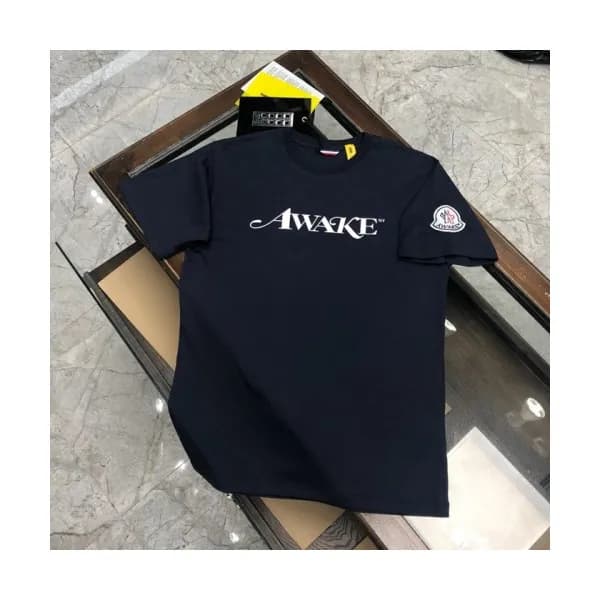 [매장판]Moncler 2020 Mens Logo Silket Crew-neck Short… - 1