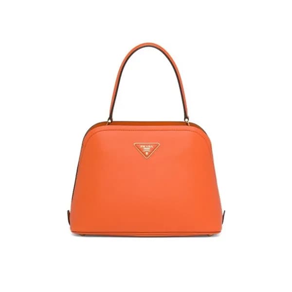 Prada 2020 Matinee Leather Tote Shoulder Bag,28.5C… - 1