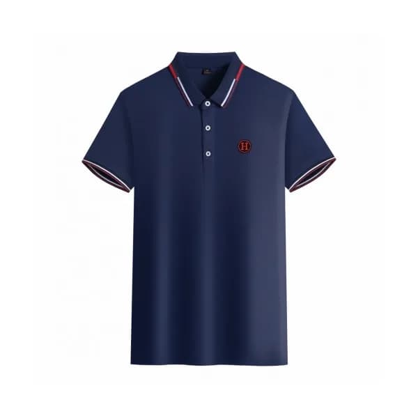 [에르메스]Hermes 2020 Mens Silket Short Sleeved Polo T… - 1