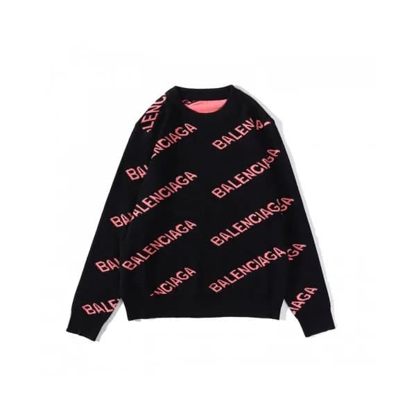 [발렌시아가]Balenciaga 2020 Mm/Wm Logo Crew-neck Sweate… - 1